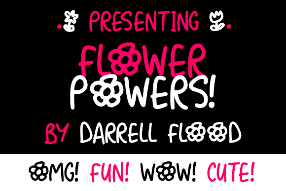 Flower Powers font